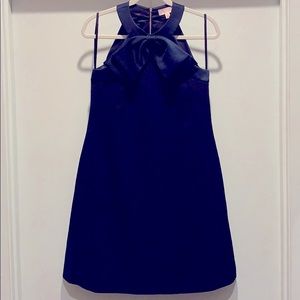 Ted Baker Navy Bow Detail Dress